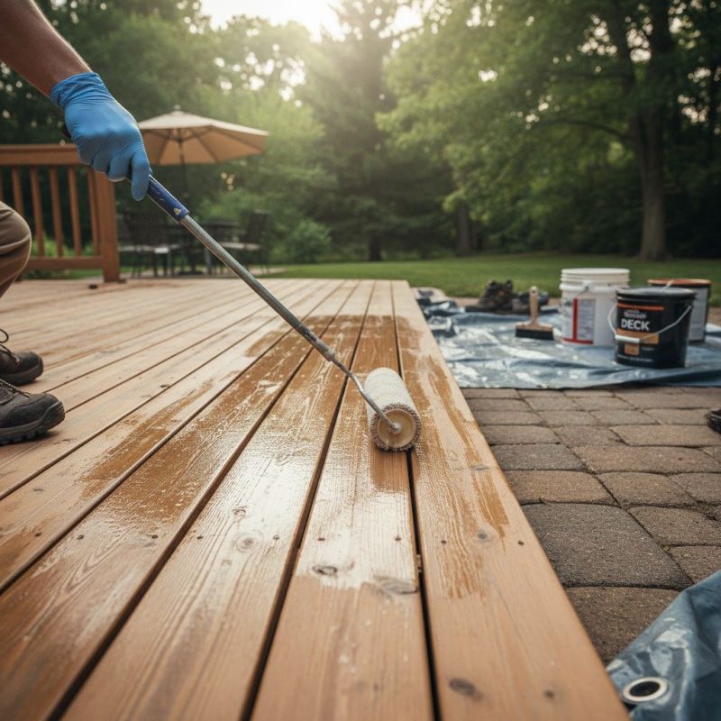 Wood Deck Sealing