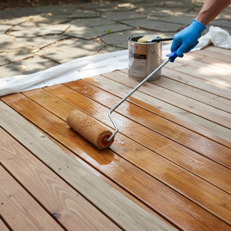 Wood Deck Sealing