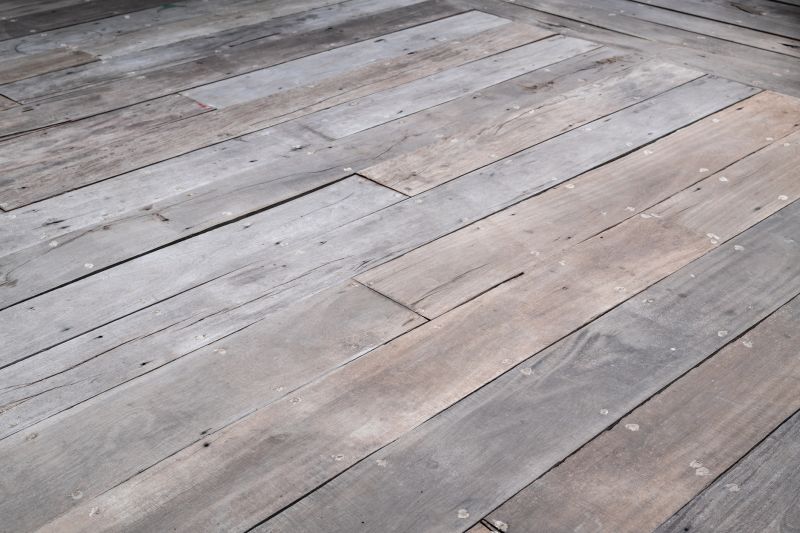 Weathered Deck Before Sealing